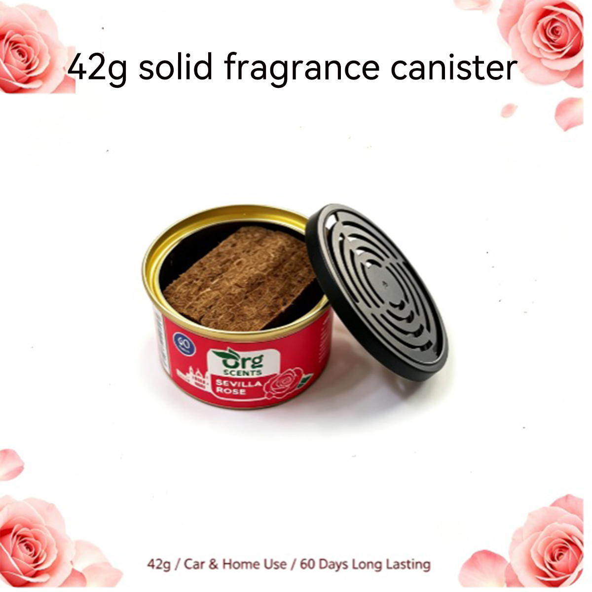 42g 車用芳香剤 固形香水缶 60日間持続 気臭除去剤 液 - Home Fragrance Best のレビューと価格