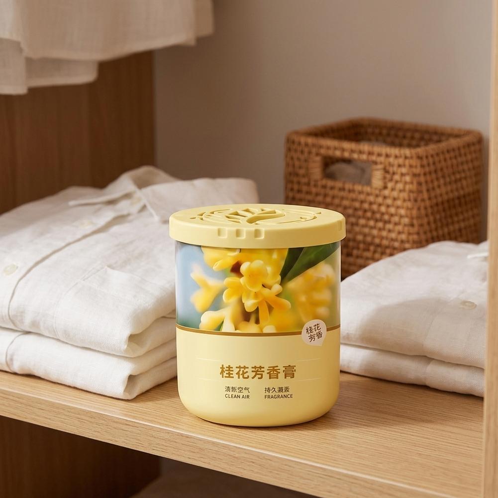 固形芳香剤 キンモクセイの香り フレグランスクリーム 家庭用 - Home Fragrance Best のレビューと価格